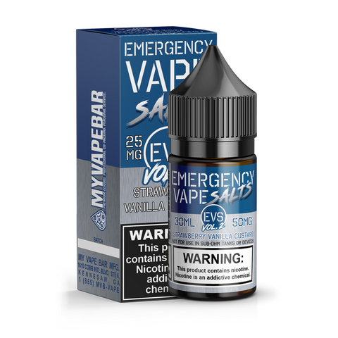 Strawberry Vanilla Custard - By EVS Salts