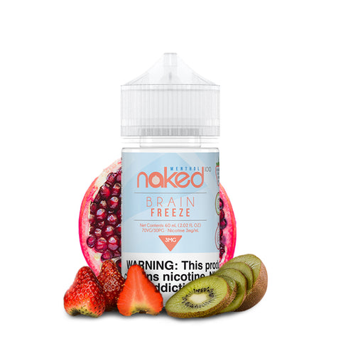 Strawberry Pom/Brain Freeze - By Naked 100 Menthol