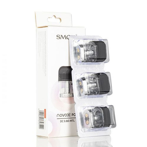 Novo X Replacement Pods - 3 Pack - By SMOK 