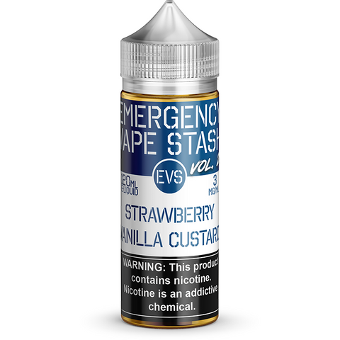 Strawberry Vanilla Custard - By Emergency Vape Stash (EVS Vol 2) 